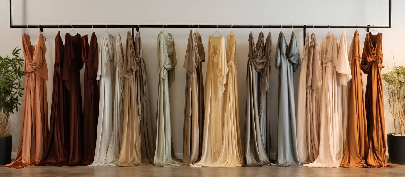 To many dress on the wardrobe for the style
